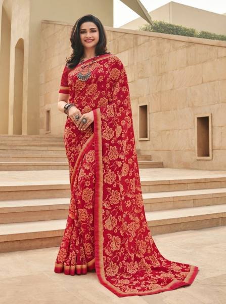 Prachi Desai Georgette Printed Saree Online At Manufacturer Rate Georgette Sarees Wholesale