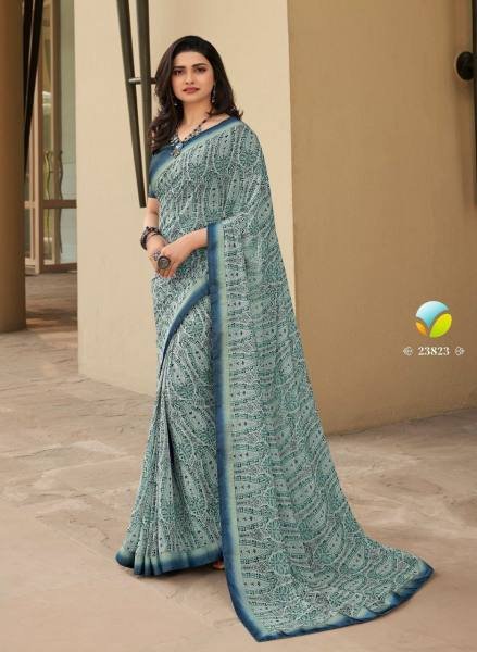 Prachi Desai Georgette Printed Saree Online At Manufacturer Rate Georgette Sarees Wholesale