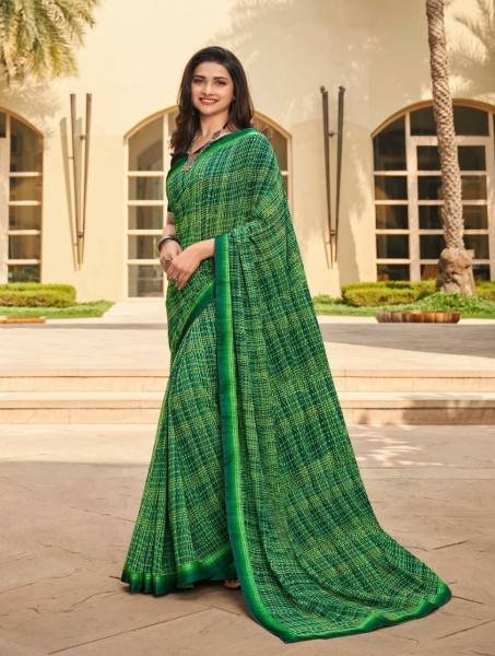 Prachi Desai Georgette Printed Saree Online At Manufacturer Rate Georgette Sarees Wholesale