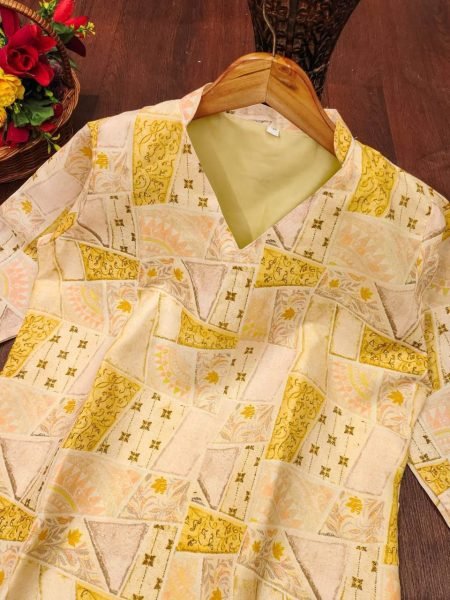 Premium Breezy Cotton Kurti with Pant All Size Friendly Office Wear For Women Kurti With Bottom Wholesale