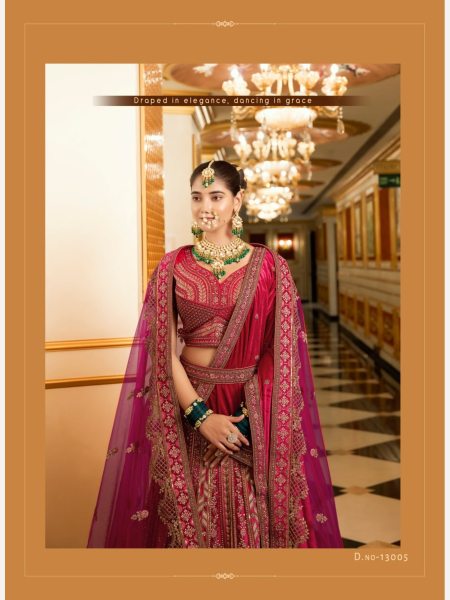 Premium Bridal Special Velvet Lehenga Choli By Royal Export  Bridal Lehenga Choli