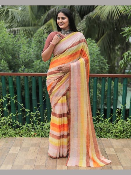 Premium Chiffon silky sarees  with Bangalori Silk Blouse Pure Chiffon Sarees Wholesale