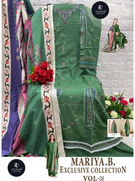 Premium Cotton Embroidered Work Pakistani Suit  Pakistani Suits Wholesale