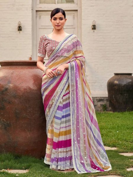 Premium Georgette Saree  By Royal Export Georgette Sarees Wholesale