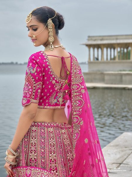 Premium Look Silk Embroiderd Bridal Lehenga Choli Manfacture in surat Gujarat  Bridal Lehenga Choli