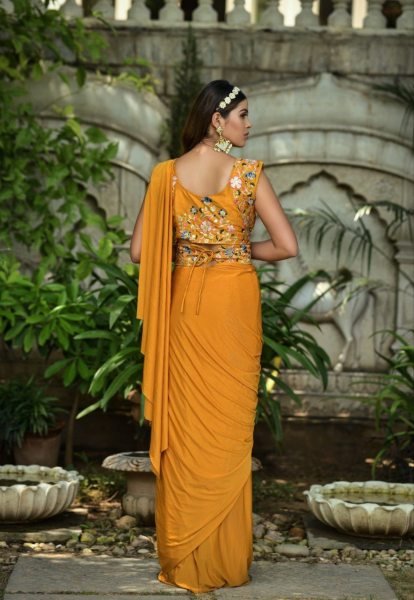 Premium Malai Pure Lycra Saree  Bollywood Fancy Sarees Wholesale