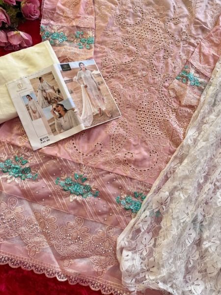 Premium Pakistani Style Cambric Cotton Suits by Ziaaz Very Heavy Embroidered Moti Work Best Offer Now Premium Quality Pakistani Suits Wholesale