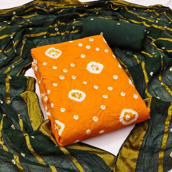 Premium Quality Bandhani Dress Material For Women Bandhani Dress Material