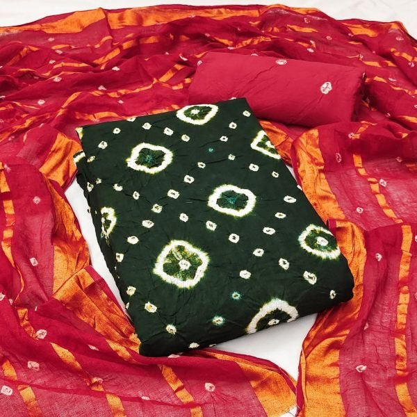 Premium Quality Bandhani Dress Material For Women Bandhani Dress Material