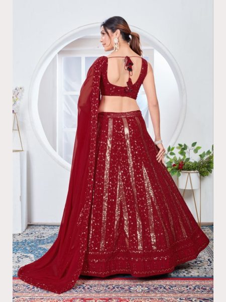 Premium Quality Fox Georgette Lehenga Choli  Designer Lehenga Choli