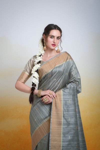 Premium Quality Tussar Silk saree  Silk Sarees Wholesale