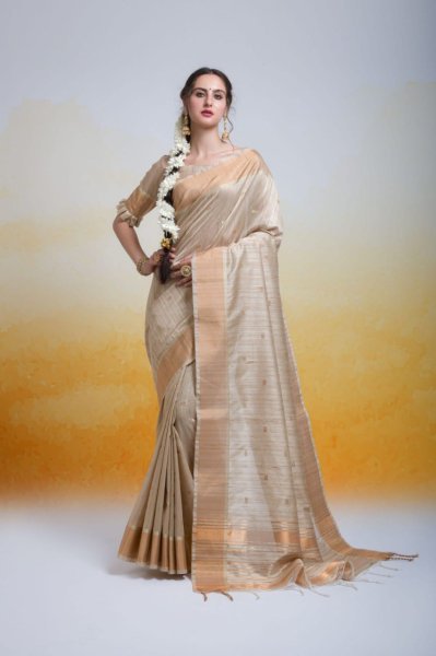 Premium Quality Tussar Silk saree  Silk Sarees Wholesale