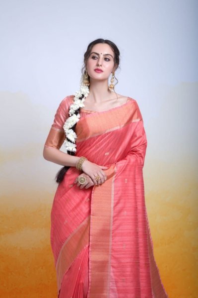 Premium Quality Tussar Silk saree  Silk Sarees Wholesale