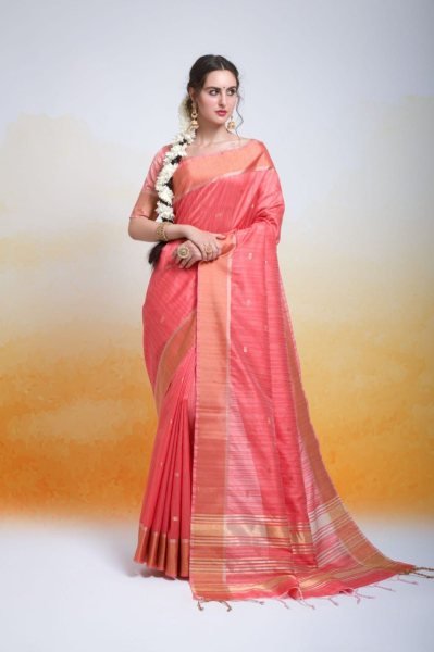Premium Quality Tussar Silk saree  Silk Sarees Wholesale