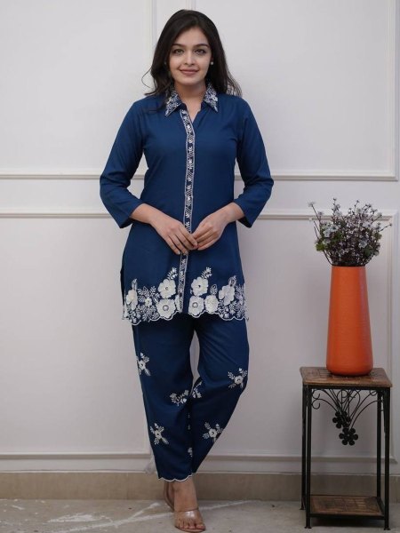 premium Reyon 16kg Co ord Set  Kurtis