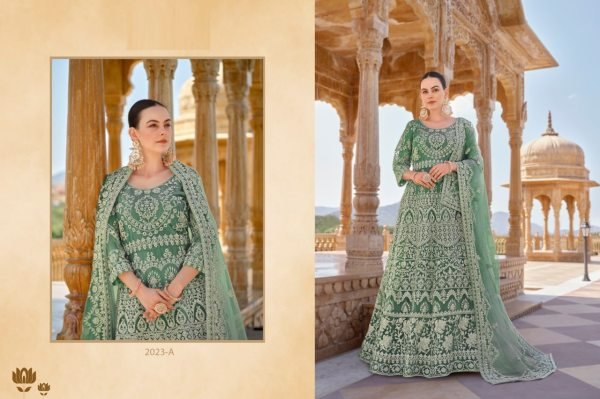 Premium Royal Pure Butterfly Net Anarkali Collection  Anarakali Gown Wholesale