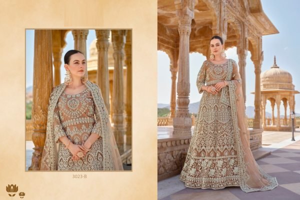 Premium Royal Pure Butterfly Net Anarkali Collection  Anarakali Gown Wholesale