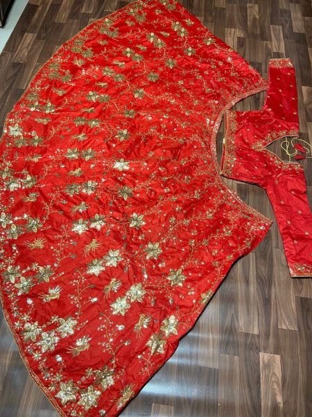 Premium Satin Bangalori Sequence Work Bridal Lehenga Choli  Bridal Lehenga Choli