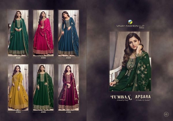 Premium Silk With Sequence Embroidery Work Anarakali Suit Anarakali Gown Wholesale