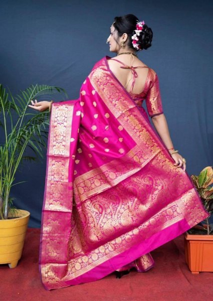 Premium Soft Lichi Silk Kanjivaram Saree with Exclusive Jacquard Border & Blouse Best Wholesale Offer Banarasi Saree Wholesale