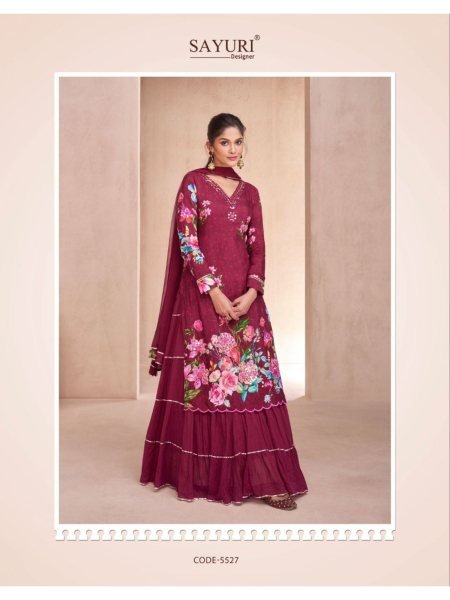 Present New Catalog Sayuri Designer Dahleez Pure Muslin With Hand Embellished Work  Full Set Salwar Kameez