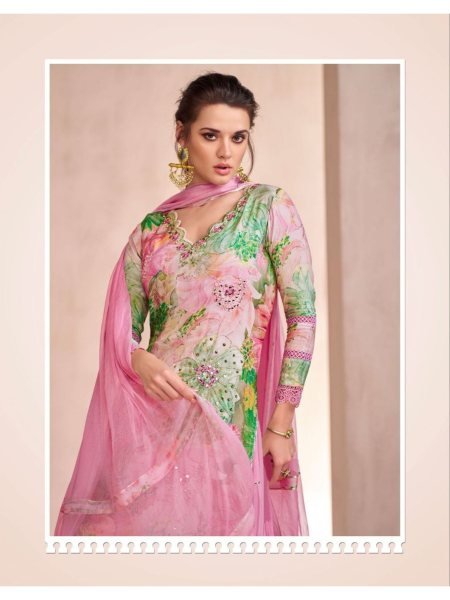 Present New Catalog Sayuri Designer Dahleez Pure Muslin With Hand Embellished Work  Full Set Salwar Kameez
