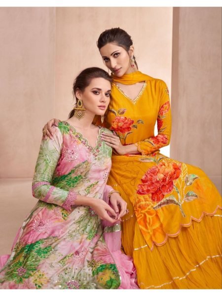Present New Catalog Sayuri Designer Dahleez Pure Muslin With Hand Embellished Work  Full Set Salwar Kameez