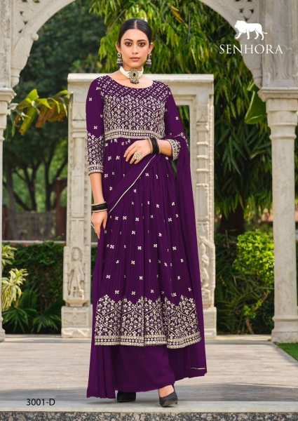 Present Rumana Sequence Work Traditional Readymade Salwar Suits Catalog Wholesaler Anarakali Gown Wholesale