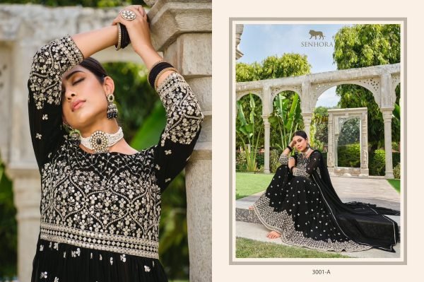 Present Rumana Sequence Work Traditional Readymade Salwar Suits Catalog Wholesaler Anarakali Gown Wholesale