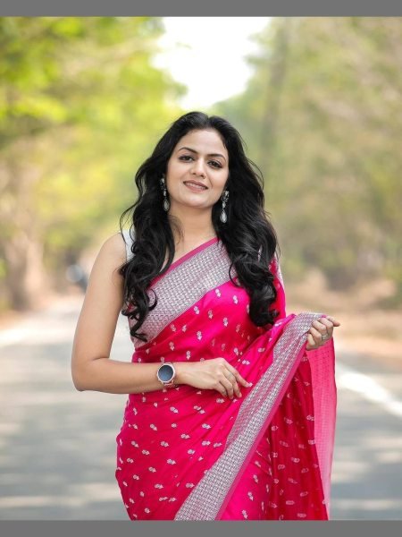 Presenting Banarasi Lichi Silk Sarees For Woman  Silk Sarees Wholesale