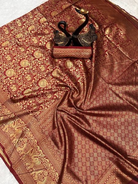 Presenting Beautiful  Banarasi Lichi Silk Sarees  Banarasi Saree Wholesale