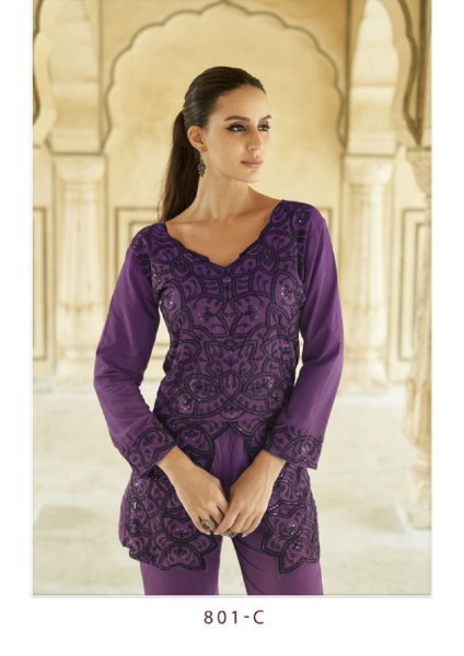  Presenting Exclusive Super Hit Reyon Code Set   CO ORD Sets