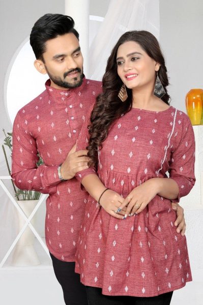 Presenting for festivals and special occasions   linen cotton Couple collection  Couple Combo collection 