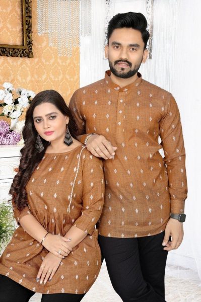 Presenting for festivals and special occasions   linen cotton Couple collection  Couple Combo collection 