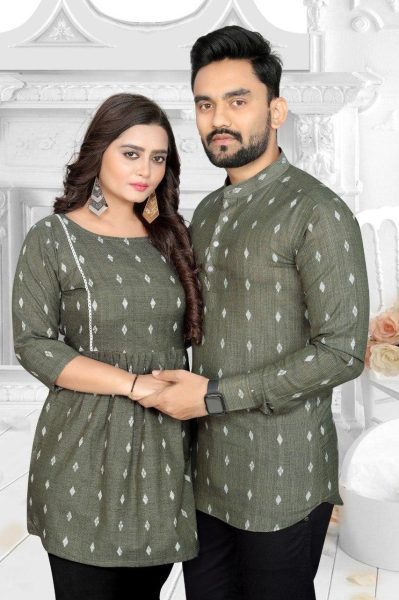 Presenting for festivals and special occasions   linen cotton Couple collection  Couple Combo collection 