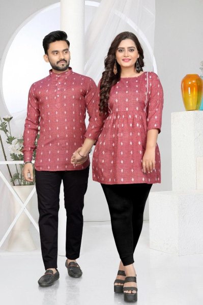 Presenting for festivals and special occasions   linen cotton Couple collection  Couple Combo collection 