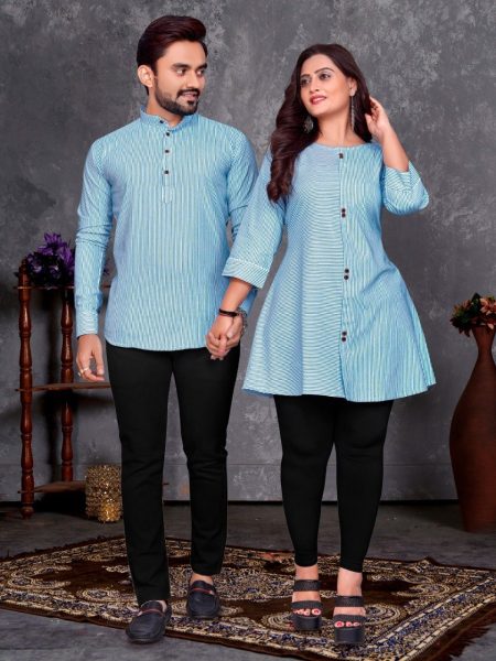 Presenting for festivals and special occasions Tunic top& Short Kurta Collection  Couple Combo collection 