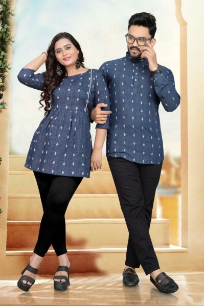 Presenting for festivals and special occasions   linen cotton Couple collection  Couple Combo collection 