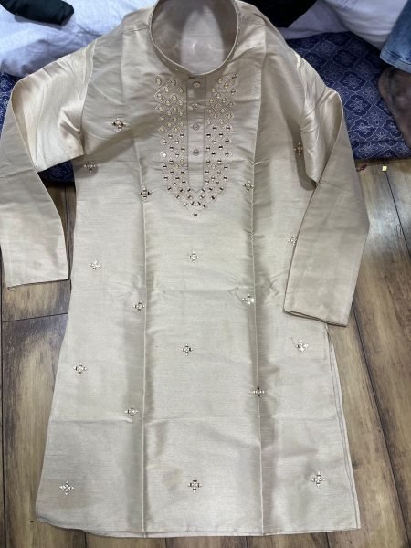 Presenting Men s Traditional wear mirror work  Kurta pant Kurta Pajama Wholesale