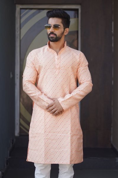 Presenting new heavy j card silk with amboj work traditional kurta Pant Kurta Pajama Wholesale