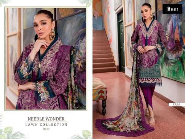 Presenting Pure Cotton Print Embroidery Work Suit  Cotton Salwar Kameez Wholesale