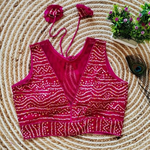 Presenting Rayon Cotton Foil Printed Blouse Collection Blouse Collection