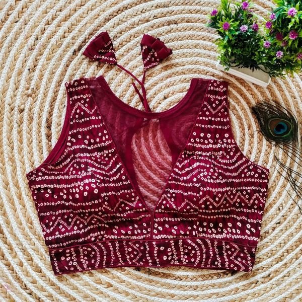 Presenting Rayon Cotton Foil Printed Blouse Collection Blouse Collection