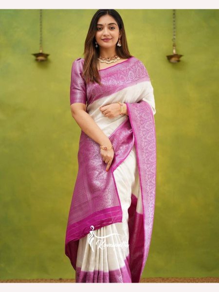 Presenting You Beautiful  Banarasi Lichi Silk Saree For Indian Wedding Silk Sarees Wholesale