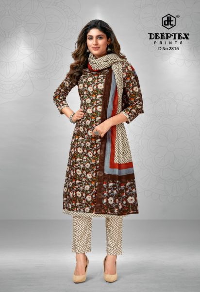 Presents  Deeptex Prints Chief Guest  vol 28 Cotton Dress Material Set Deeptex Dress Materials Wholesale