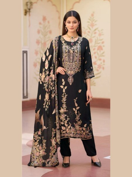 Pretty Designer Pakistani Salwar Suits Viscose Muslin Hand Worked Suits Heavy Collection at Lowest Price by Royal Export 