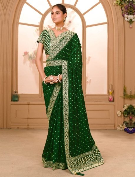 Primium Quality Vichitra Silk Saree Collection  Silk Sarees Wholesale