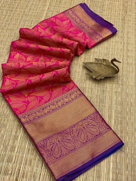 Pure Banarasi Kanjivaram Silk Saree Banarasi Saree Wholesale