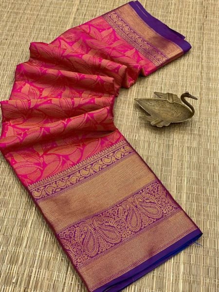 Pure Banarasi Kanjivaram Silk Saree Banarasi Saree Wholesale