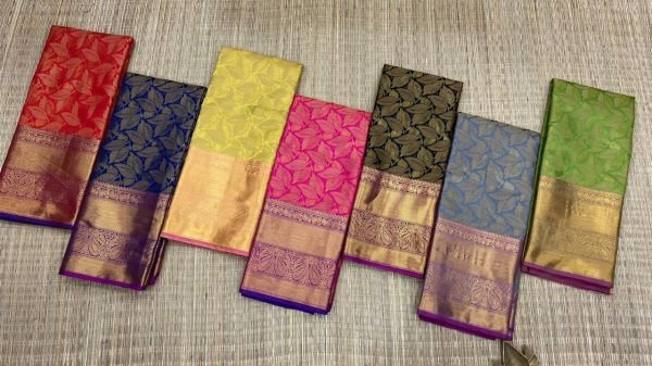 Pure Banarasi Kanjivaram Silk Saree Banarasi Saree Wholesale